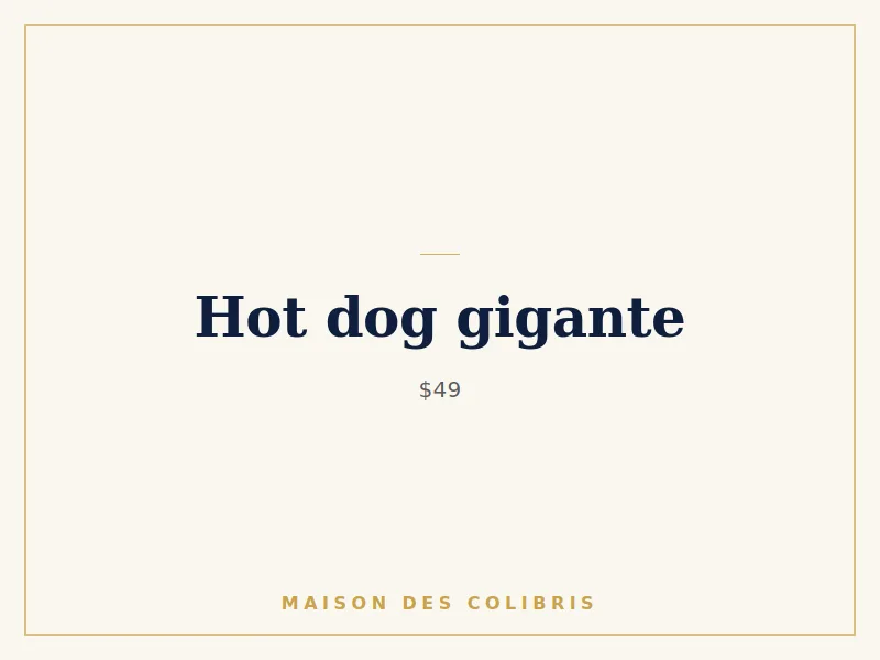 Hot dog y refresco
