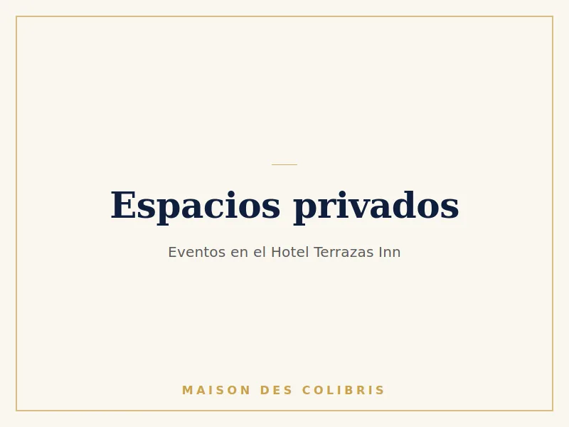 Espacios privados en el Hotel Terrazas Inn, Oaxtepec
